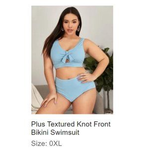 High Waisted 2 Piece Bathing Suit